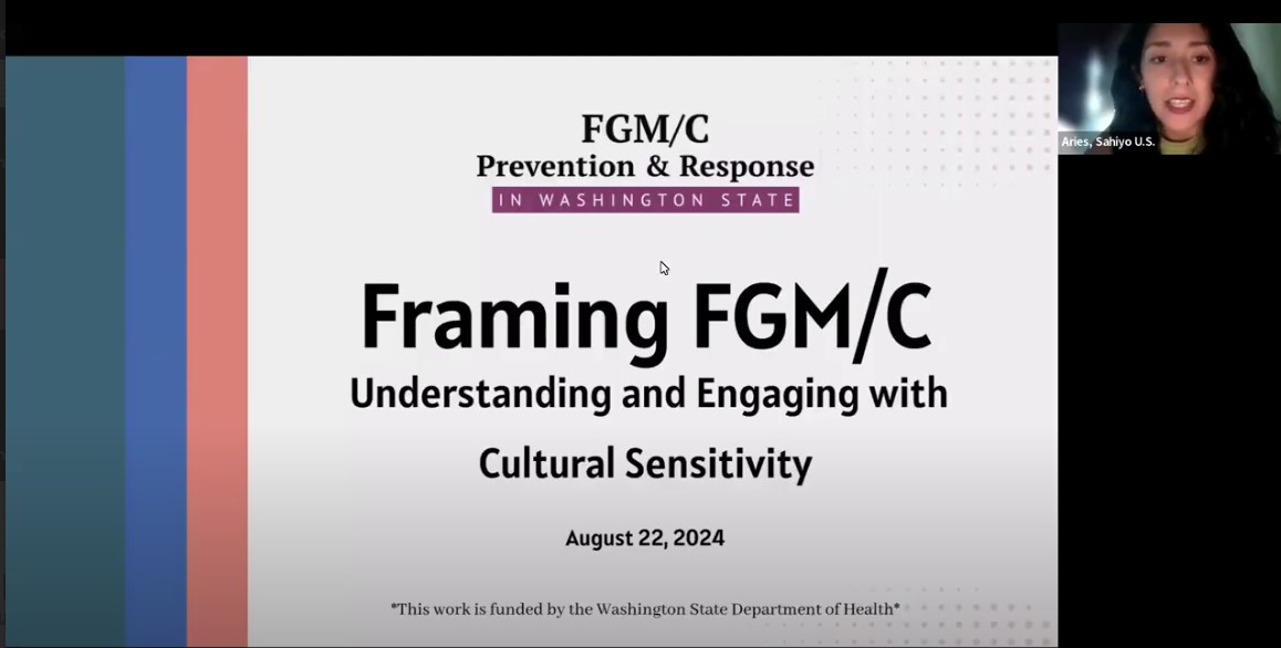 Takeaways from Sahiyo’s Webinar on Framing FGM/C